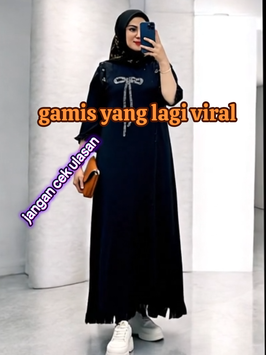 GAMIS MIDI• MIDI JEANS WASH#gamis#midi #fashion 
