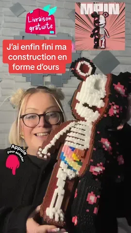 Clique sur le panier pour commander #construction #jouet #ours #tiktokshop #toys  