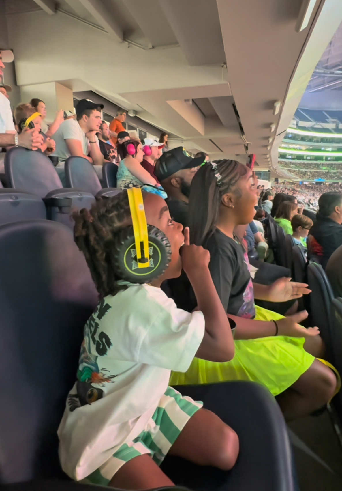 Family fun on a whole new level! 💥 We hit up @monsterjam at the at&t stadium in Arlington, TX, and it was non-stop excitement from beginning to end. 🏁🙌🏾 The energy in that place was crazy and the kids are still talking about it! 😂 If you’ve never been, make sure to catch @Monster Jam when it comes to your city. You’ll thank me later! 🚚🔥