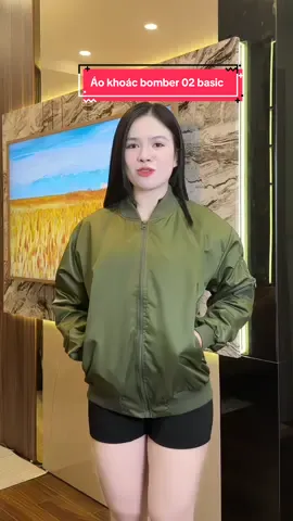 Áo khoác bomber 02 basic 