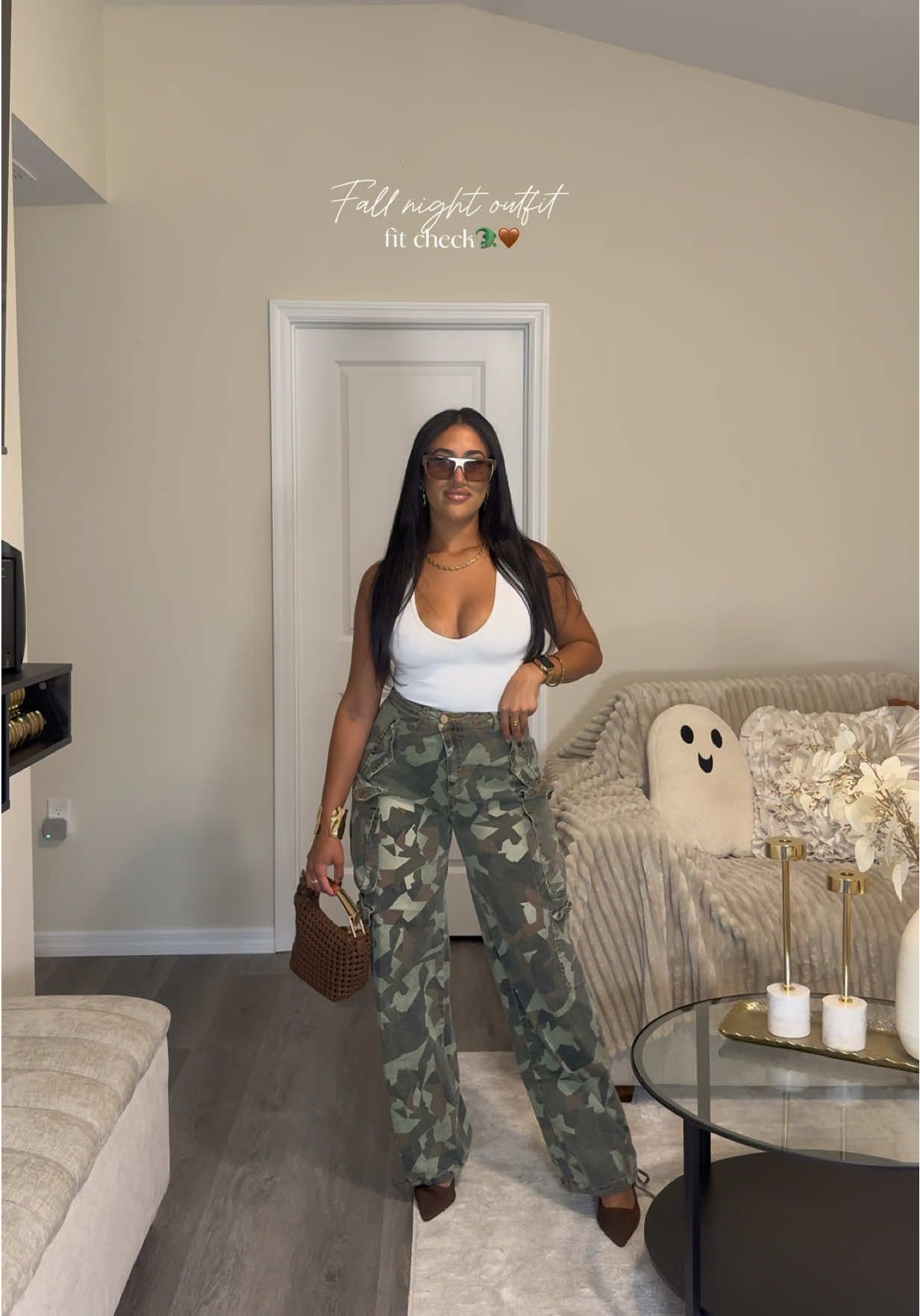 Autumn attire 🤎 I’ll add similar and what’s available on my LTK 🫶🏽 stay tuned for more looks!  #fyp #falloutfits #outfitideas #fall #autumnfashion  @Fashion Nova @SHEIN @MISS LOLA OFFICIAL @DEZI EYEWEAR 