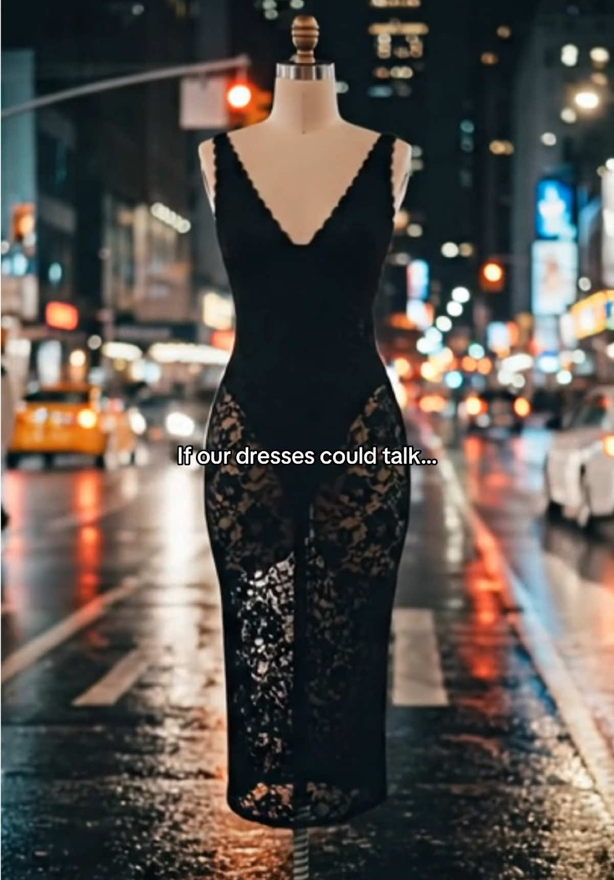 Get to know Caia, she’s fun and flirty and ready for a night with the girls 🖤 #ohpolly #ohpollydress #lacedress #mididress #girlsnight 