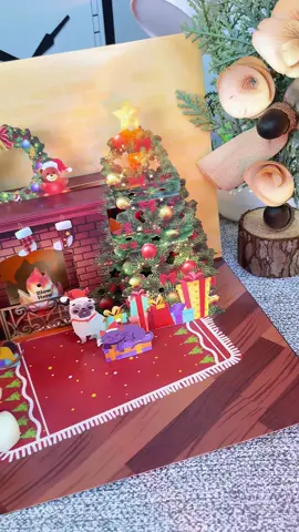 Surprise your loved ones with this 3D Musical Light-Up Greeting Card! 🎅🎄#christmas#christmascard#christmascountdown