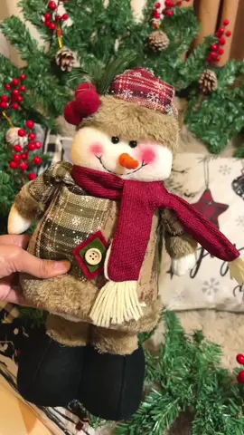 Super cute snowman christmas doll for christmas ornaments ✨ #christmasornaments #snowmandoll #christmasdecor #christmasdoll 