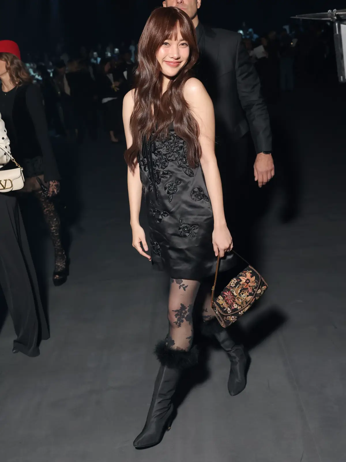 #freen at #valentino for #parisfashionweek 