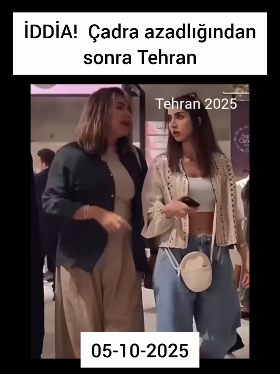 İDDİA! Çadra azadlığından sonra Tehran  #bəyənin❤️👈zəhmətolmasa #xeber_com #tehran #azerbaijan #xəbərlər 