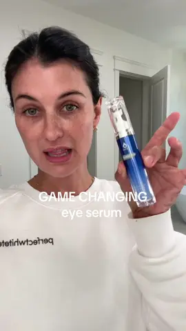 Caffeine + eye serum is saving me 