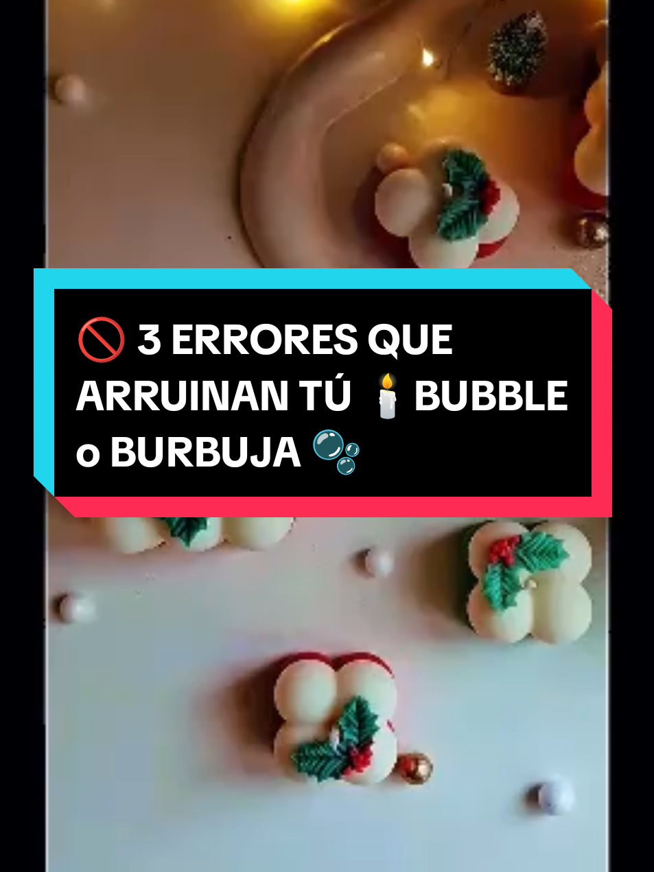 💠 POR QUE TÚ VELA BUBBLE NO QUEDA PERFECTA ?  #CandleArt #BubbleCandle #ParaTi #VelasArtesanales #EmprendeConVelas 