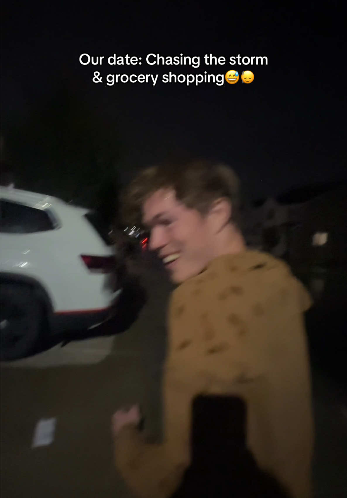 Anyone else chase thunderstorms for their date? Or just us?😂 We LOVE thunderstorms! #couples #mom #dad #datenight #thunderstorm 