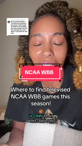 Replying to @Smiles For anyone wondering (especially my UConn folks 💙), NCAA women’s basketball games will be on ESPN networks, ABC, and select conference channels all season 🏀 #UConnWBB #NCAAW #WBB #tiktokwomenssportscontest 