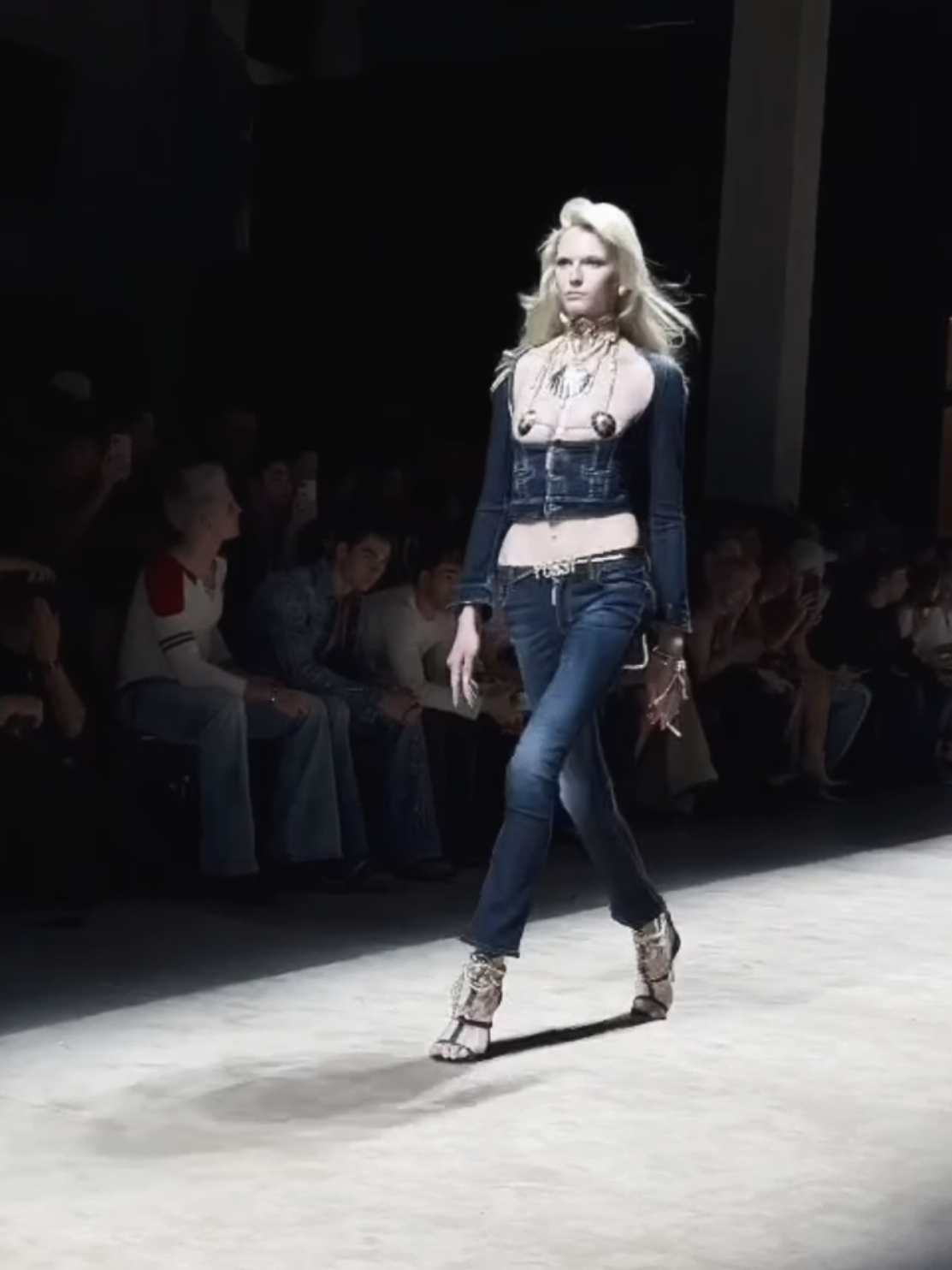 Gabrinette and Alex Consani for Dsquared2 #gabbriette #alexconsani #model #runwaymodel #catwalkmodel 