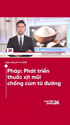 Công ty khởi nghiệp AIS Biotech, được thành lập năm 2023 và chuyên về công nghệ sinh học ứng dụng cho phòng ngừa bệnh truyền nhiễm, vừa công bố dự án phát triển thuốc xịt mũi chống cúm từ đường. #chuyendong24h #vtvdigital #chuyendong #LearnOnTikTok #new 