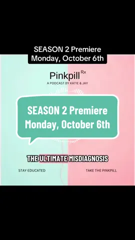 SEASON 2 Premiere Monday, October 6th #podcast #pinkpillrx #hysteria #hauntedhistory #feminism @jeppers128 