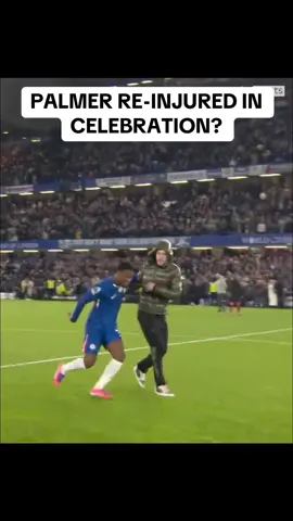 COSTLY WIN FOR CHELSEA? In the moments after their last second winner, 19 year old Jorrel Hato leapt into injured Cole Palmer and looked to re-aggravate his groin injury... 