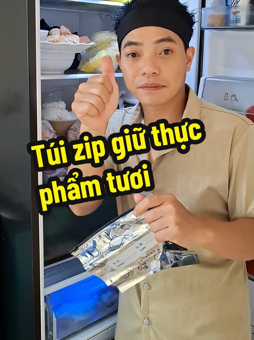 Túi này giữ thực phẩm tươi lâu hơn nha #taisanseo #tuizipdungthucphamtulanh 