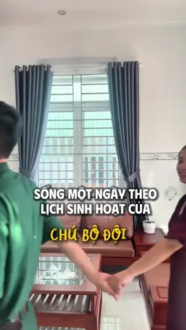 Sống một ngày theo lịch sinh hoạt của chú bộ đội sẽ như thế nào? #dungnangluong369 #chubodoi #hoclamviral #NVNM 
