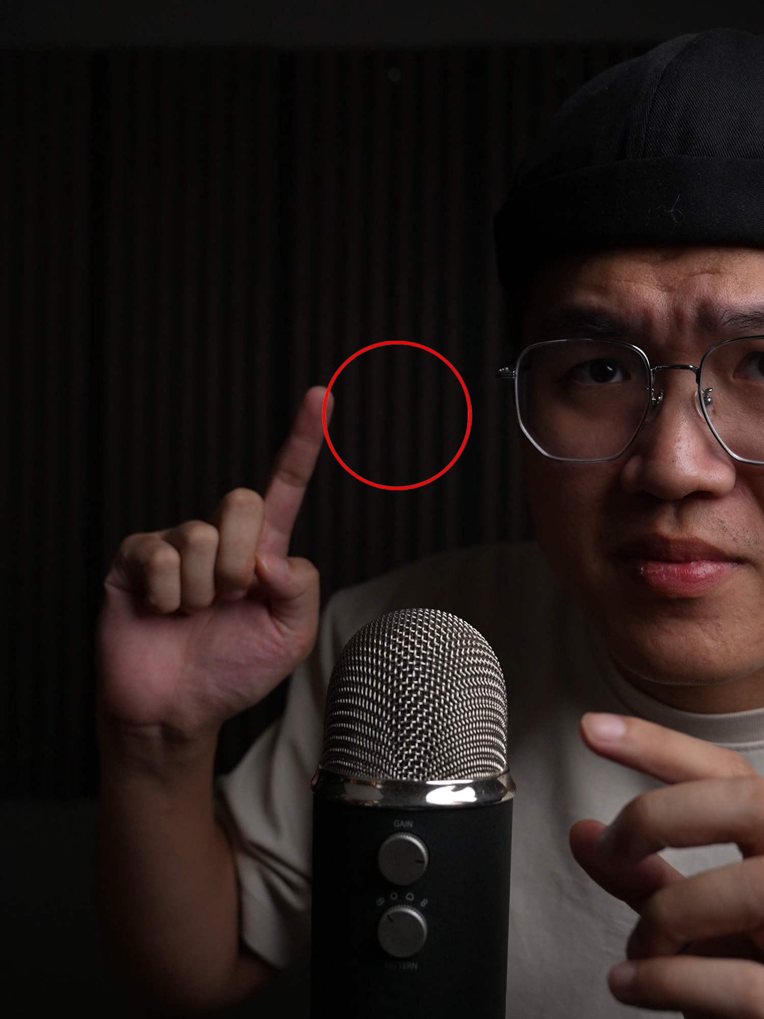 put your your finger here... #dongasmr #asmr
