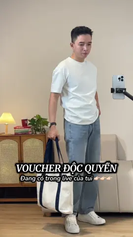 Vào săn voucher nha anh em #quanjeannam #thoitrangnam #outfit 