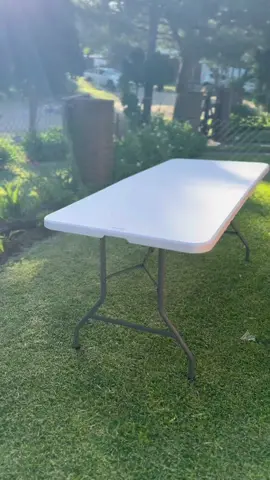 #tiktokshopchegou   Mesa dobrável e flexível  vira maleta 1,80 