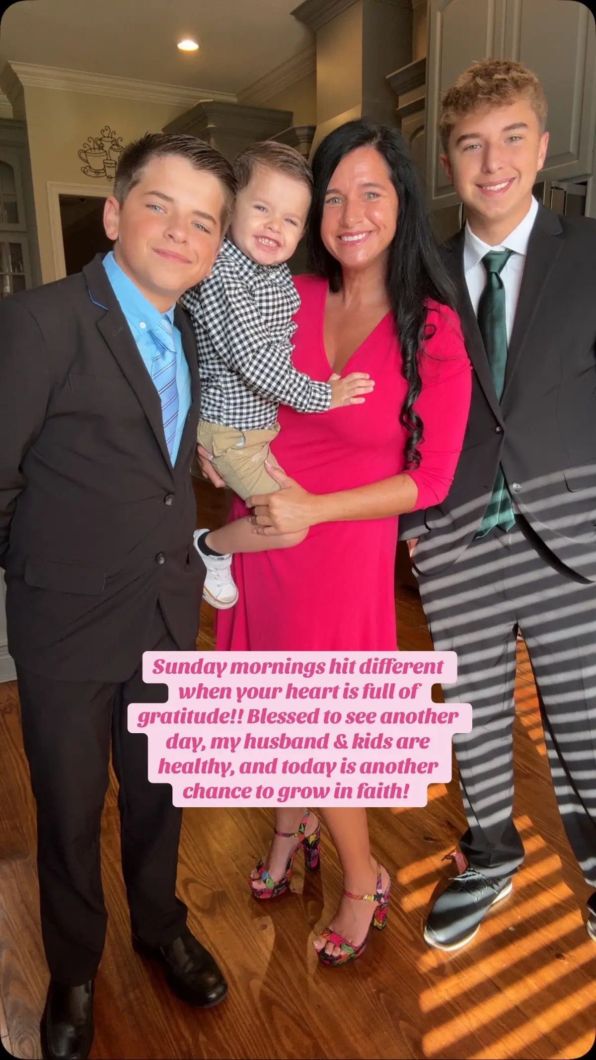 Sunday mornings hit different when your heart is full of gratitude!! Blessed to see another day, another chance to grow in faith! #faithoverfear #sundayblessings #fyp #GratefulHeart 