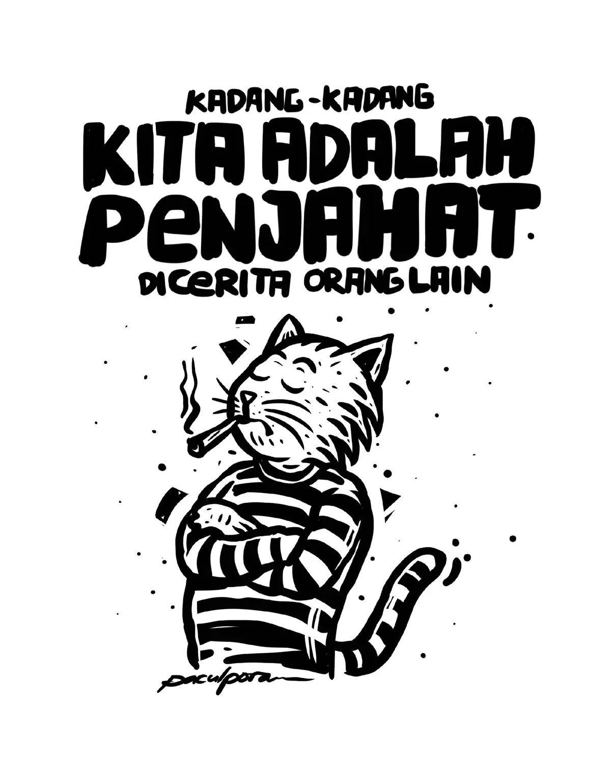 #poster #tiktokartvideos #ilustrasi #manualdrawing #inking #artdrawing #gambarilustrasi #illustration #paculpora 