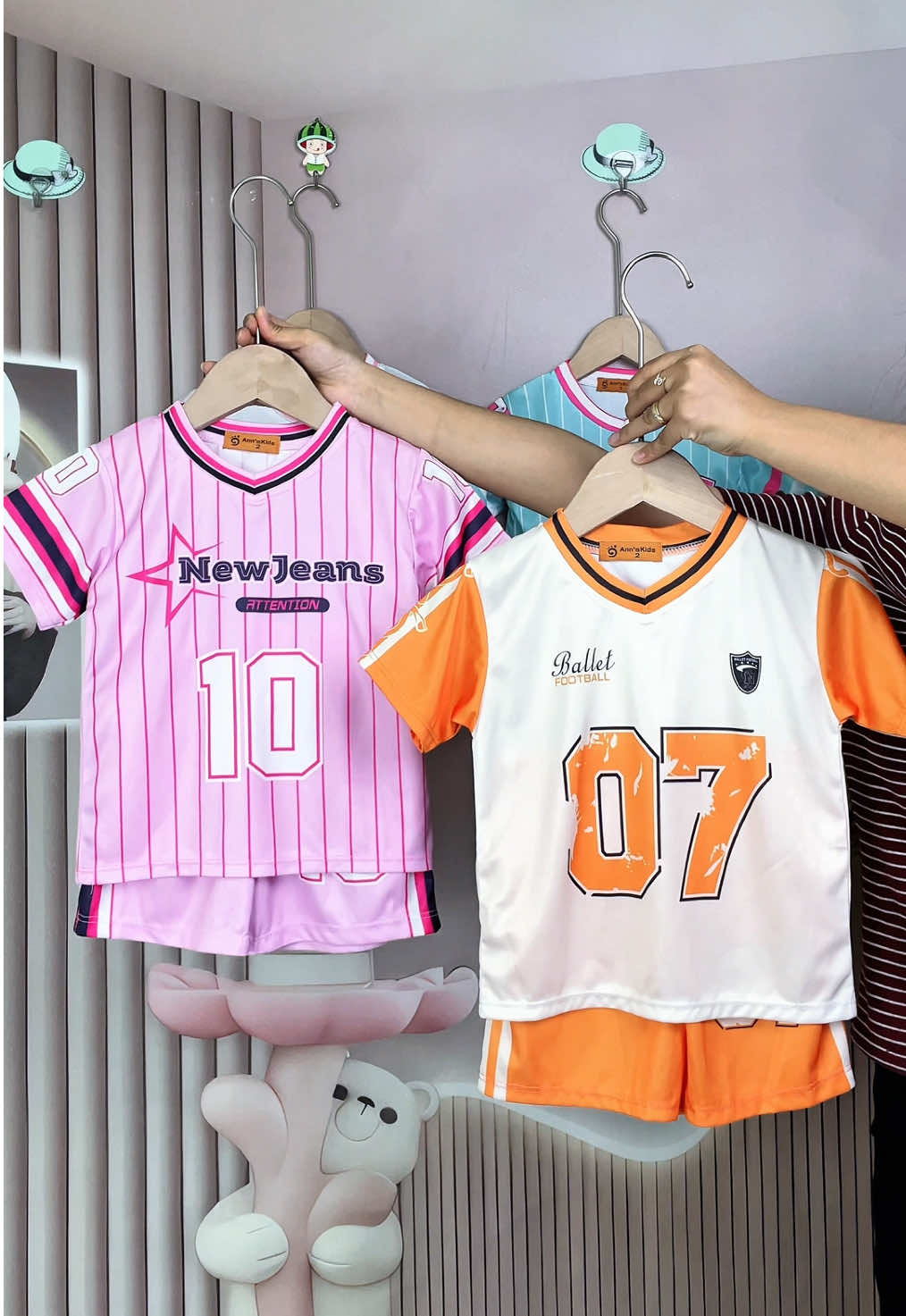 Combo 4 bộ thể thao siêu xinh cho bé #quanaobexinh #bochobegai #xuhuong 