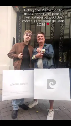 Futuring chez Pierre Cardin avec Charles (cette Star ✨ )🫶🏼😊... 👤 @charlesdoreoff 🫶🏼✨ 🎥 Via le insta de dominiquedamienrehel 🩷 ( Je Republie simplement 😉) #CharlesDore #CharlesStarAcademy #pierrecardin #videoinstagram #pourtoi 