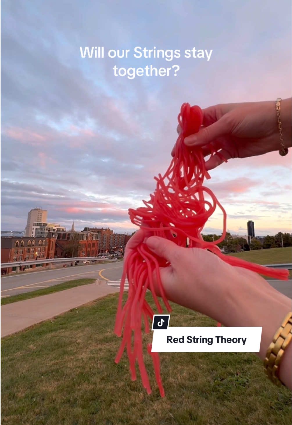 Tag who you are thinking of? ♥️#stringtheory #redstringtheory #fate #candy #chupachup 