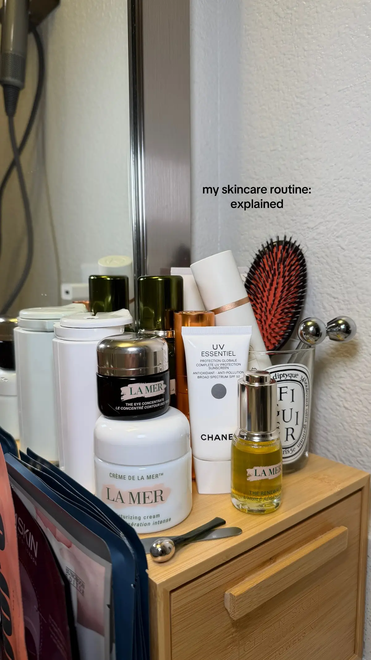 My go-to products if I lost my makeup bag. They’re reliable and super useful in my hops of aging slower.  #skincareessentials 