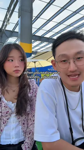 He didn’t age, he fossilized