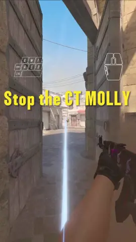 Stop the CT Molly for your TEAM on Dust 2 - CS2 Utility Guide #CS2 #CSGO #Counterstrike #Gaming #CS2tips #CS2nades #pcgamers #GamingTips