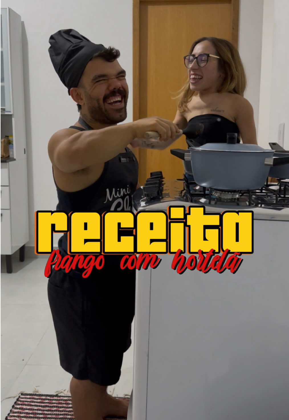 Dia de receita: frango com hortelã dele! #receita #Fitness #dieta