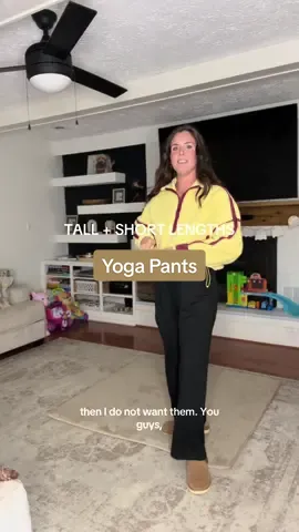 These are 10/10 #yogapants #widelegpants #loungepants #tallgirlfashion #tallgirlfriendly 