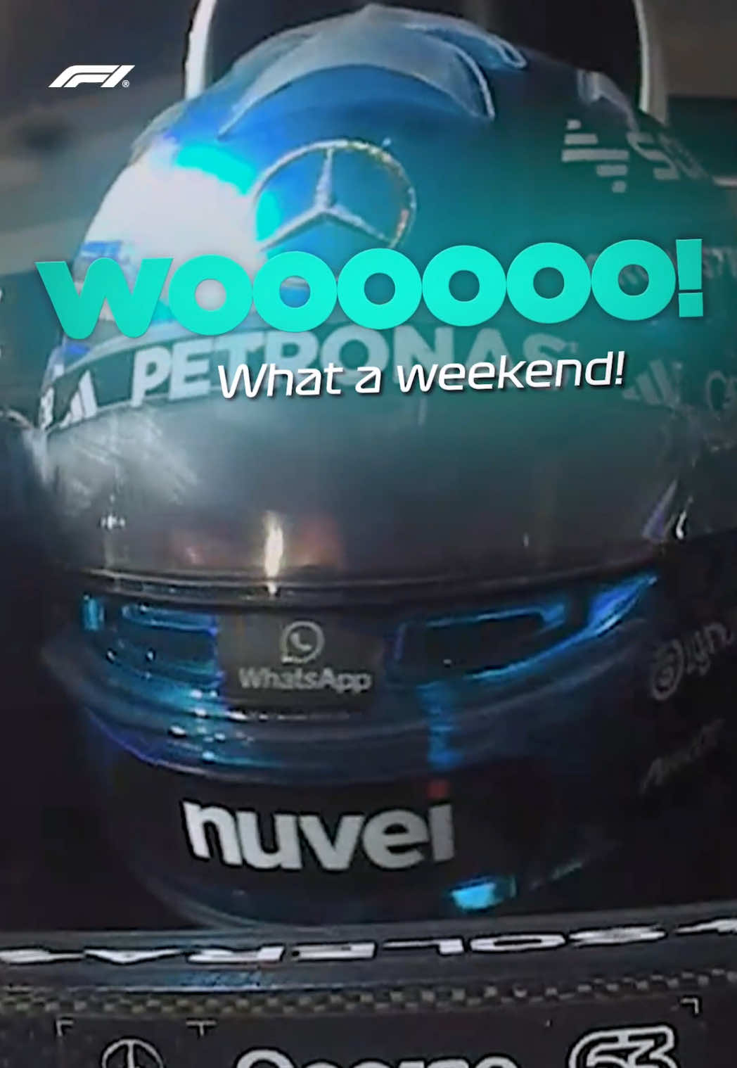 george takes his second win of the season 💪 #f1 #singaporegp #georgerussell #mercedesf1 