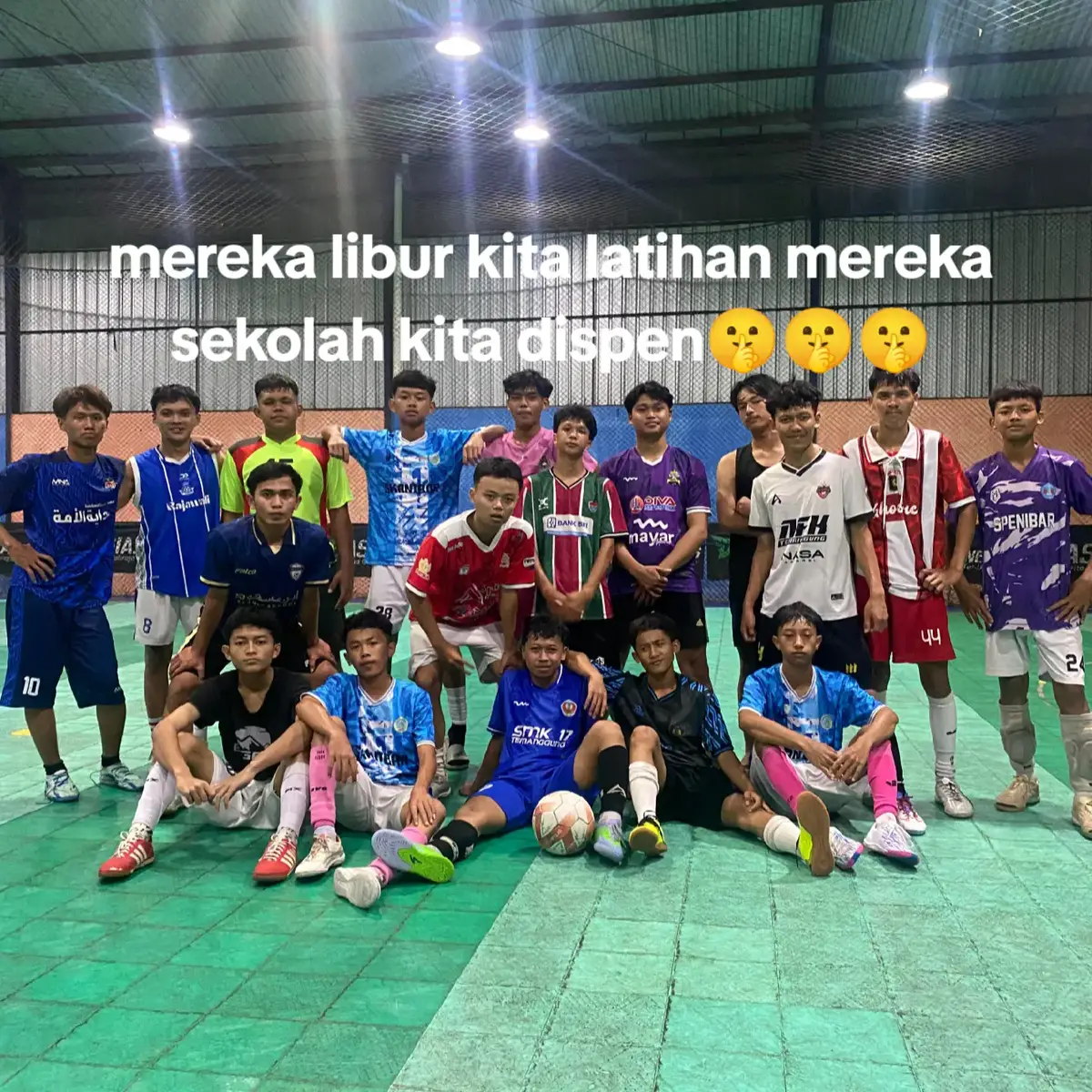 sekolaha yg rajin🫵#fyp #xzyabc #masukberanda #playerfutsal 