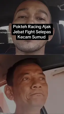 Pokteh Racing Ajak Jebat Derhaka Fight Selepas Kecam Sumud  #poktehracing #jebatderhaka #sumud 
