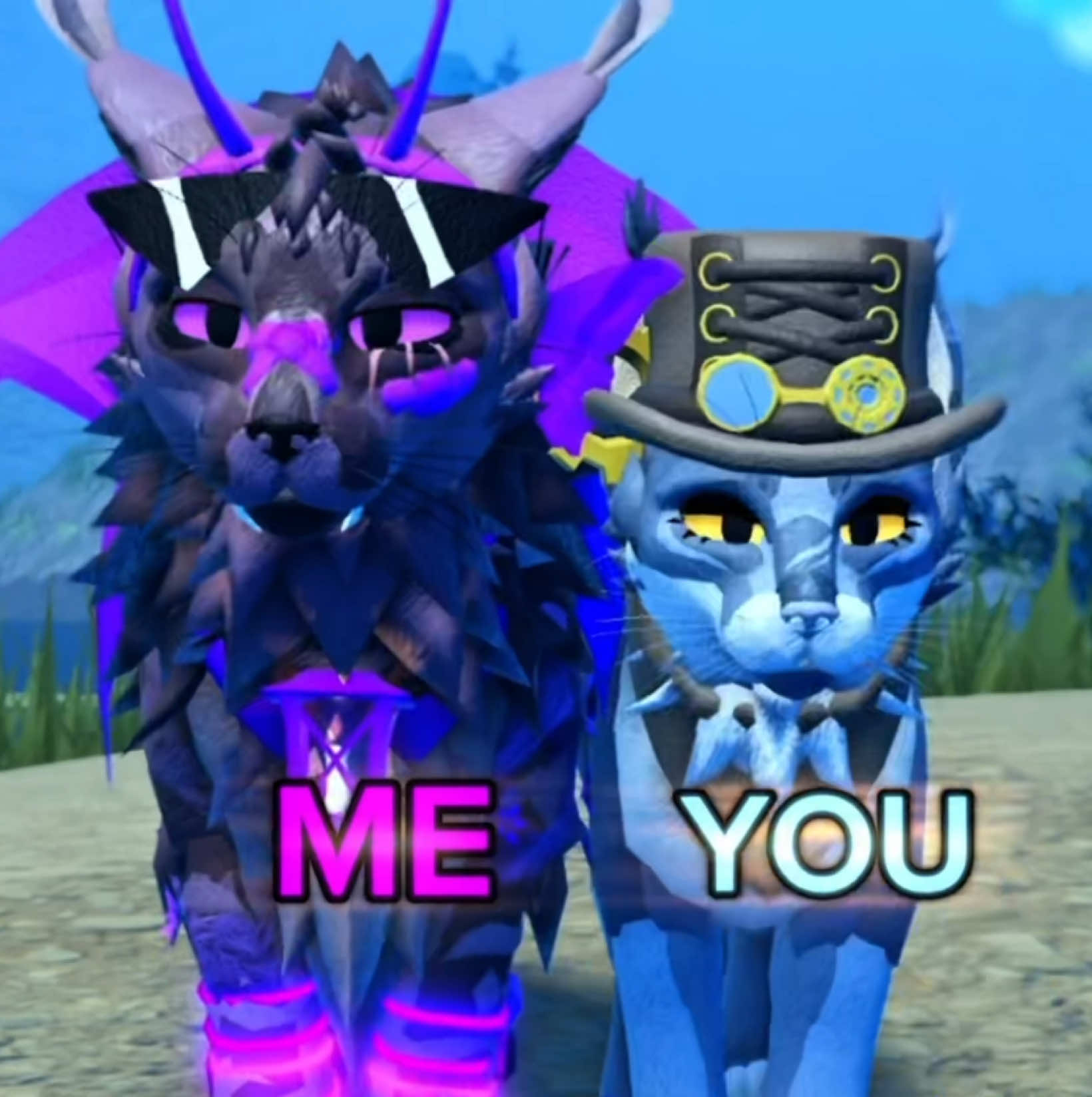 Mini collab with THE @Katcold 🩵💜 Sorry guyss i got kinda lazy with editing and overall being active BUT im trying😔 #wcue #wcueedit #wcueroblox #warriorcatsultimateedition #warriorcats 