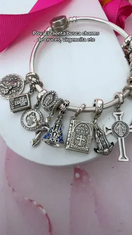 Charms de religión que tiene que estar si o si en tu pulsera 💘 #joyas #moda #fyp #viral #dios 