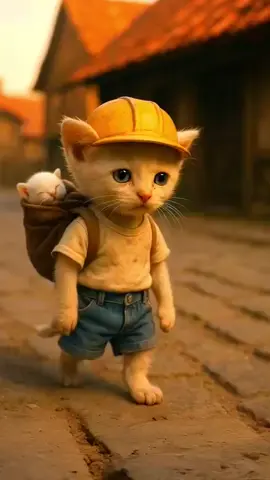 (phần 2) Cuộc sống cơ cực của hai anh em 😭 Tèo đi làm kiếm tiền mua sữa cho em tí #meo #meocon 