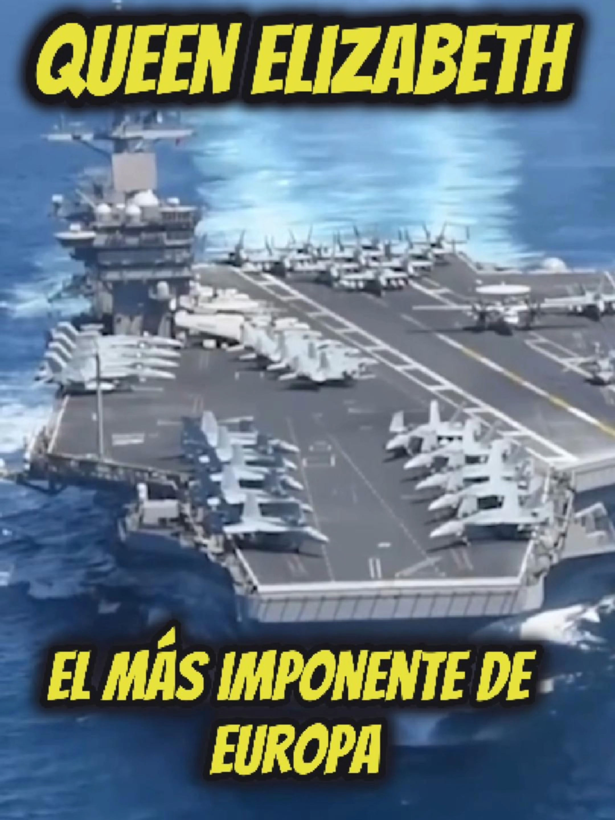 Portaaviones QUEEN ELIZABETH  mejor del mundo #aviation #power #aviationlovers #militar #army