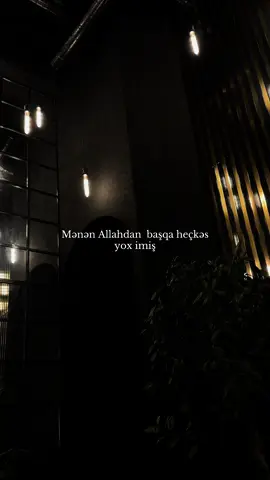 Allah və  mən #kesfet #fyp #sozler #night 