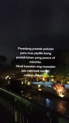 Pwedeng pwede patulan peru mas pipiliin kong protektahan yong peace of mind ko. Hindi kawalan ang mawalan lalo nat hindi naman makabuluhan💪#jhaigumila 