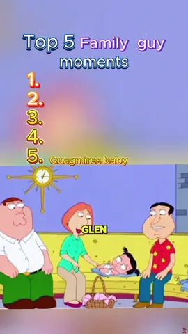Top 5 Family Guy #familyguy #top5 #quagmire #petergriffin #fyp