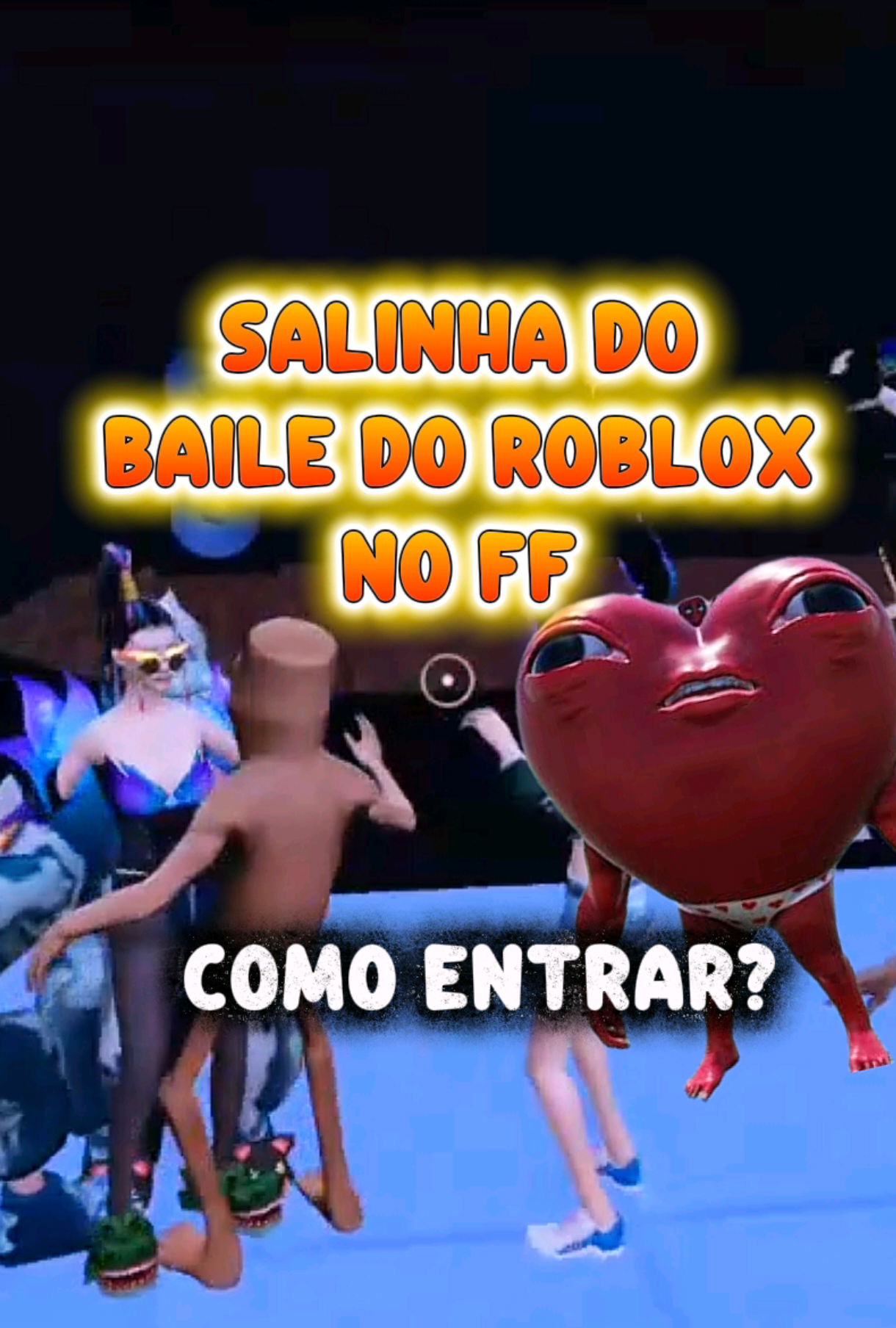 Respondendo a @18_souza Como entrar no baile do Roblox no Free fire ( emote não Choraxxx)  #garenafreefire #bailefunk #robloxx #ff #emotesfreefire  Como criar conta em outro servidor...