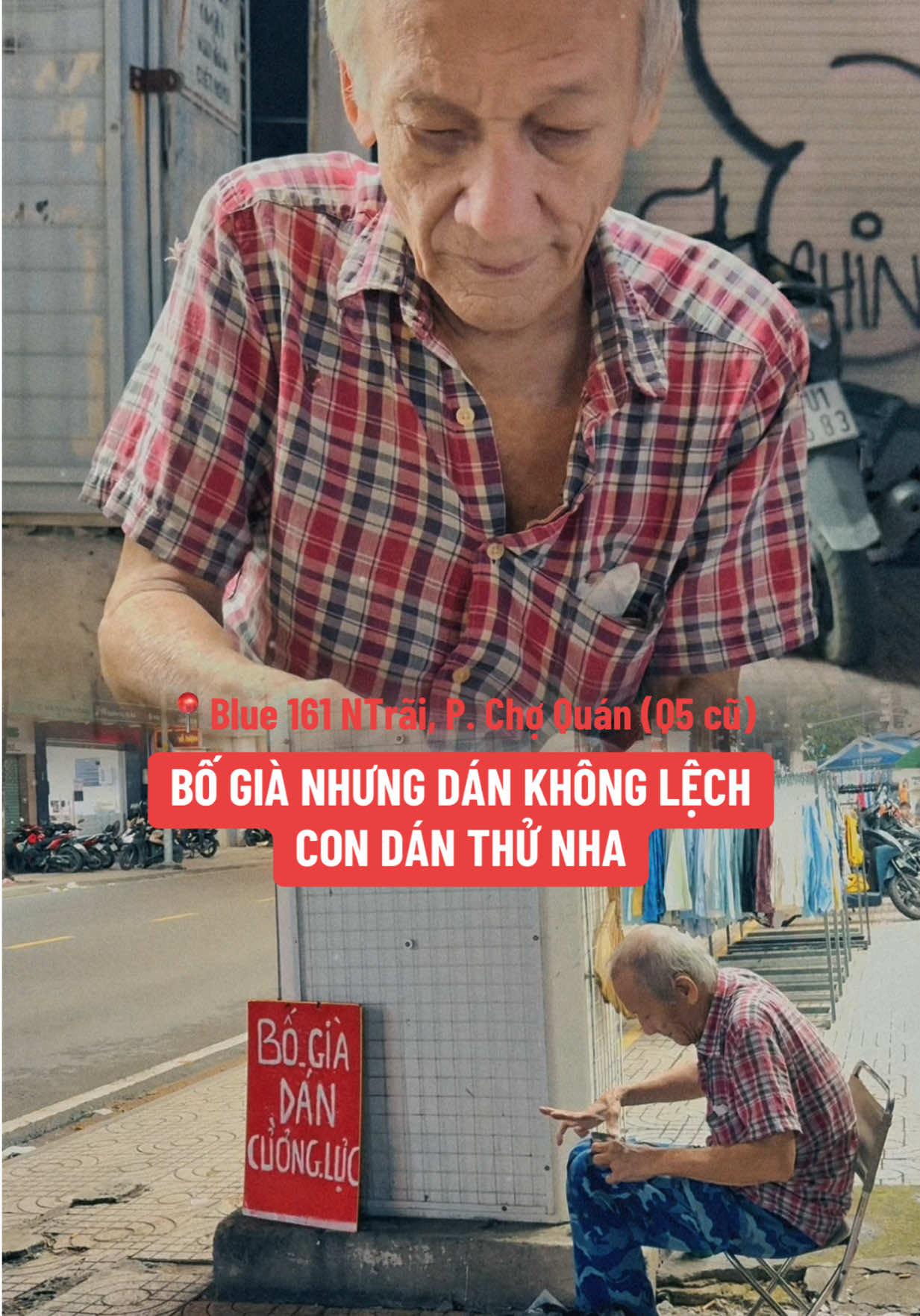 Bố già dán kính cường lực ở Nguyễn Trãi U70 rồi mà tay vẫn chắc. Ai bị mẻ kính nhớ ghé bố nha, bố ngồi ngoài đường suốt ngày mà ít khách lắm… #xuhuong #haixiemthichchiase #kinhcuongluc #kinhcuongluciphone #lantoayeuthuong 