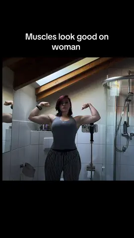 Period.  #musclemommy #gymyok #fyp #formcheck #masc #naturalbodybuildin #gymmotivation 