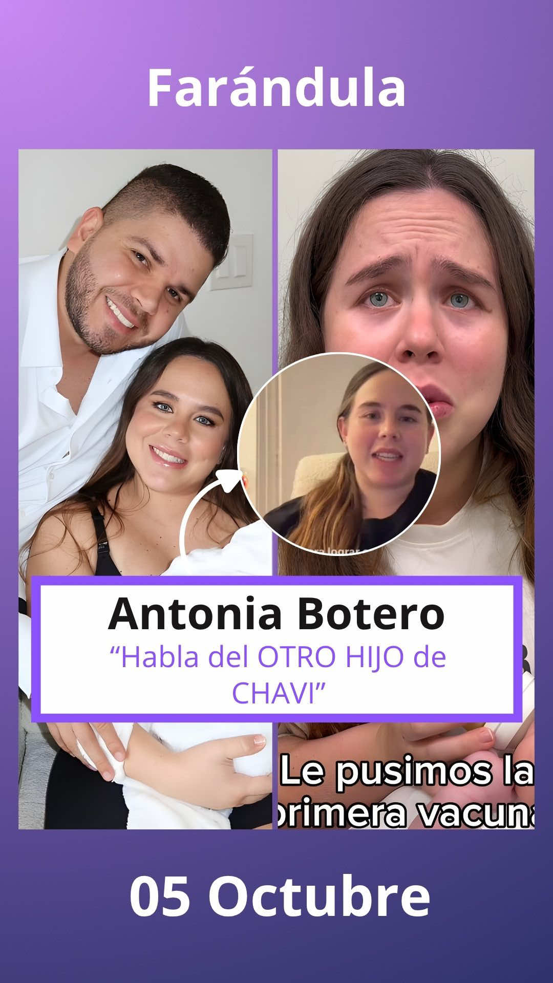 TIENE otro hijo CHAVI y Antonia BOTERO responde #chavi #antoniabotero 