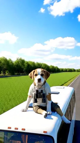 Munna dog ne bachaye kai yatriyon ki jaan 😱😊 #AIcartoon #cartoon #video #unique #fouryou     