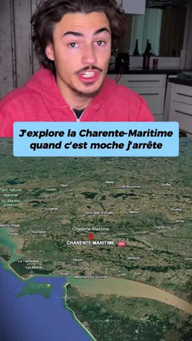 J’ai l’impression que personne ne vie dans cette région de France 😂 #charentemaritime #france #explore #geographie 