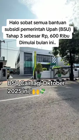 BSU dari pemerintah denger² bakal cair lagi nih. bener gak ya ? 😱 penyaluran Bantuan Subsidi Upah (BSU) menjadi informasi yang dinanti oleh para pekerja di Indonesia. Tentang hal ini, ramai beredar kabar bahwa BSU akan kembali cair pada bulan Oktober 2025. dilansir dari laman resmi kementerian ketenagakerjaan (kemnaker), BSU merupakan langkah cepat pemerintah untuk memberikan bantuan ekonomi kepada para pekerja atau buruh yang memenuhi syarat. bantuan ini diberikan sebanyak Rp 600 ribu untuk dua bulan sekaligus. langkah pertama yang bisa dilakukan adalah mengakses situs resmi BSU kemnaker. Jika status masih tertulis 